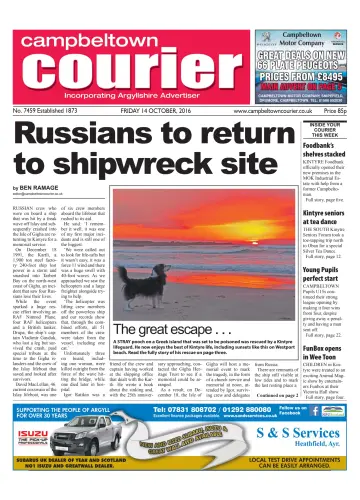 Campbeltown Courier - 14 Oct 2016