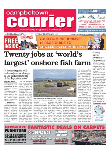 Campbeltown Courier - 27 Oct 2017