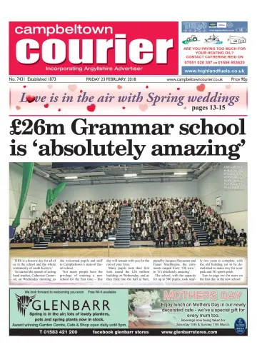 Campbeltown Courier - 23 Feb 2018
