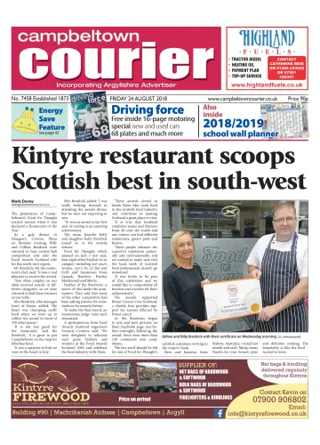 Campbeltown Courier - 24 Aug 2018
