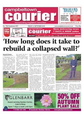 Campbeltown Courier - 21 Sep 2018
