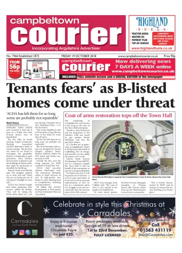 Campbeltown Courier - 19 Oct 2018