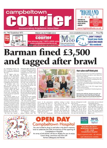 Campbeltown Courier - 26 Oct 2018