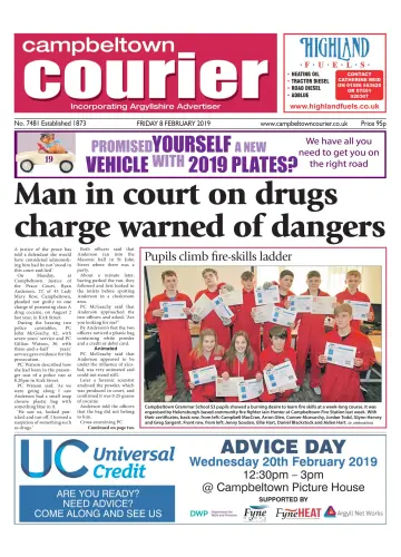Campbeltown Courier - 8 Feb 2019