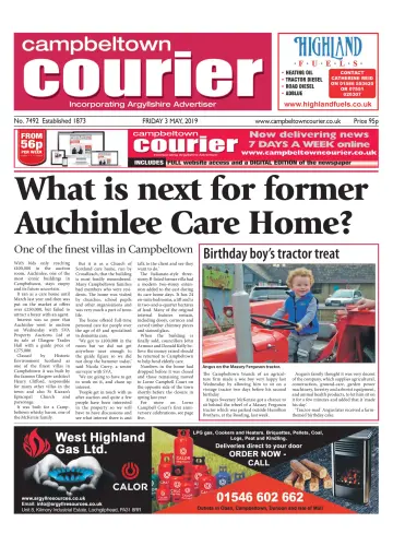 Campbeltown Courier - 3 May 2019