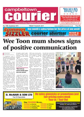 Campbeltown Courier - 9 Aug 2019