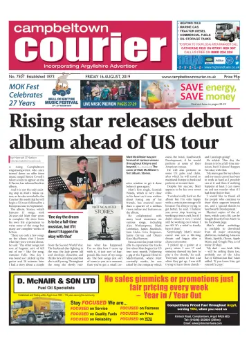 Campbeltown Courier - 16 Aug 2019