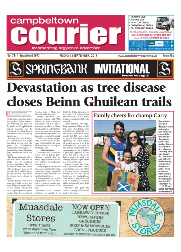 Campbeltown Courier - 13 Sep 2019