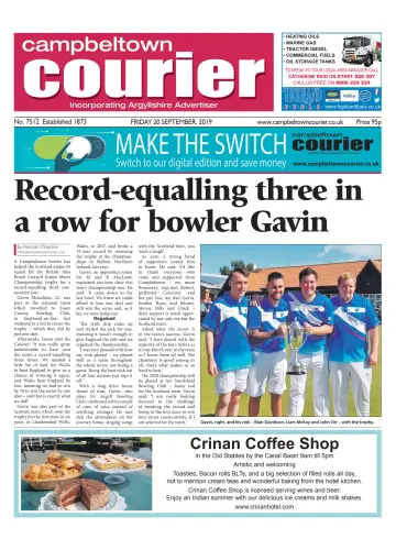 Campbeltown Courier - 20 Sep 2019
