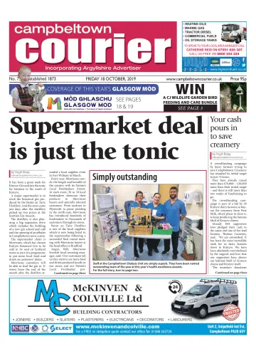 Campbeltown Courier - 18 Oct 2019