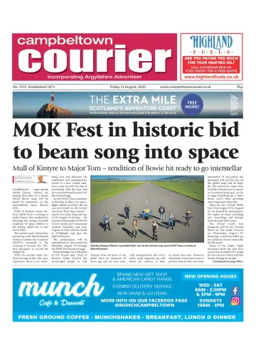 Campbeltown Courier - 14 Aug 2020