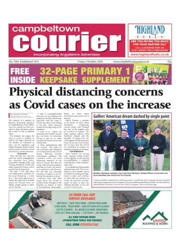 Campbeltown Courier - 2 Oct 2020