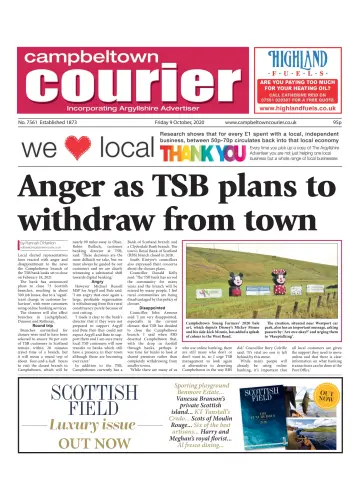 Campbeltown Courier - 9 Oct 2020