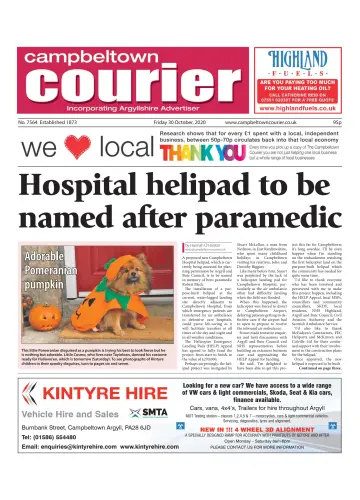 Campbeltown Courier - 30 Oct 2020