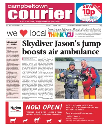 Campbeltown Courier - 13 Aug 2021