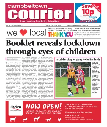Campbeltown Courier - 20 Aug 2021