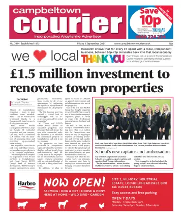 Campbeltown Courier - 3 Sep 2021