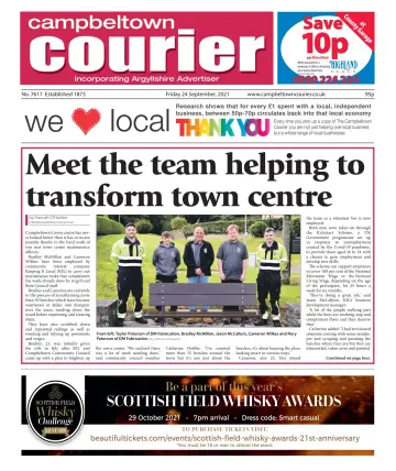 Campbeltown Courier - 24 Sep 2021