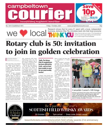 Campbeltown Courier - 1 Oct 2021