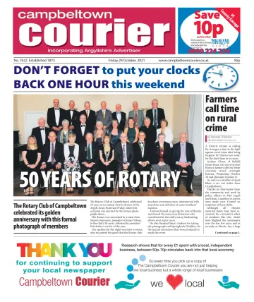 Campbeltown Courier - 29 Oct 2021