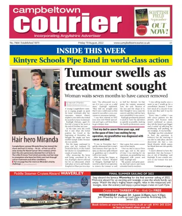 Campbeltown Courier - 19 Aug 2022