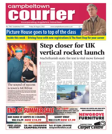 Campbeltown Courier - 26 Aug 2022