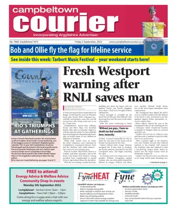 Campbeltown Courier - 2 Sep 2022