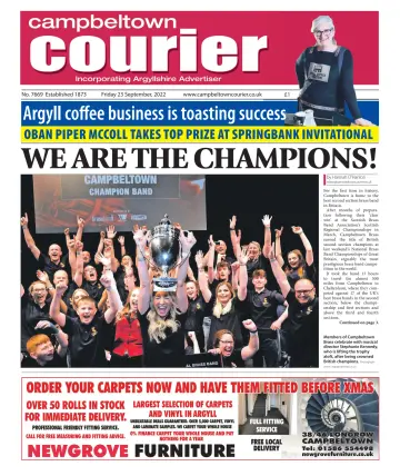 Campbeltown Courier - 23 Sep 2022