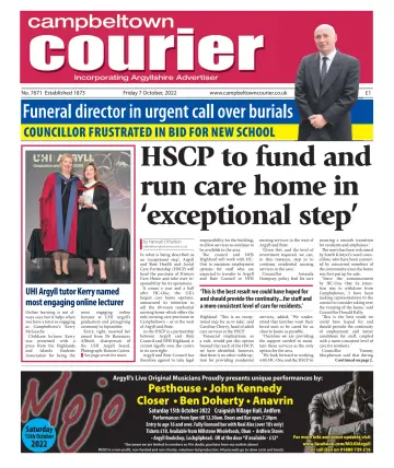 Campbeltown Courier - 7 Oct 2022