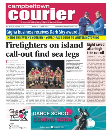 Campbeltown Courier - 21 Oct 2022