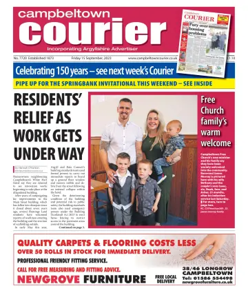 Campbeltown Courier - 15 Sep 2023