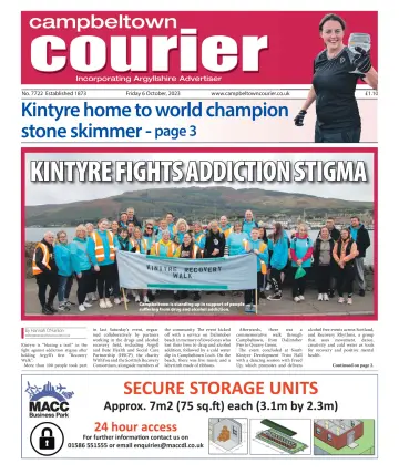 Campbeltown Courier - 6 Oct 2023