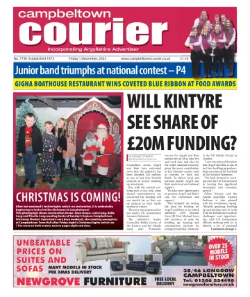 Campbeltown Courier - 01 12月 2023