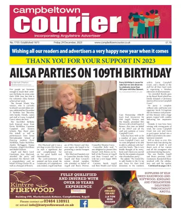 Campbeltown Courier - 29 12월 2023