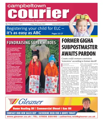 Campbeltown Courier - 19 1月 2024