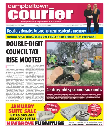 Campbeltown Courier - 26 Ion 2024