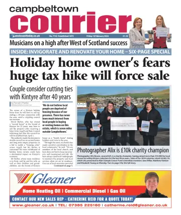 Campbeltown Courier - 16 Feabh 2024