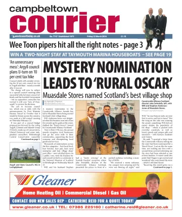 Campbeltown Courier - 22 мар. 2024