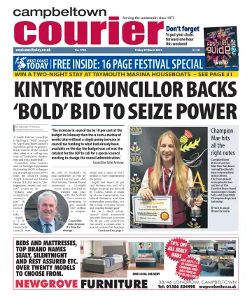Campbeltown Courier - 29 мар. 2024