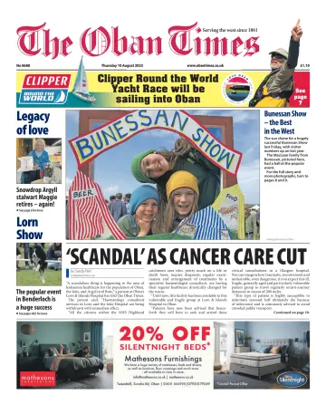 The Oban Times - 10 Aug 2023