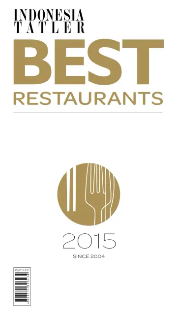 Indonesia Tatler Best Restaurants - 1 Jan 2015