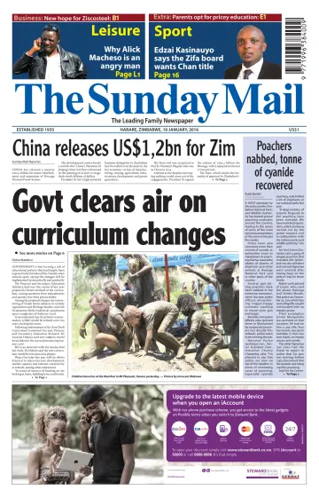 The Sunday Mail (Zimbabwe) - 10 Jan 2016