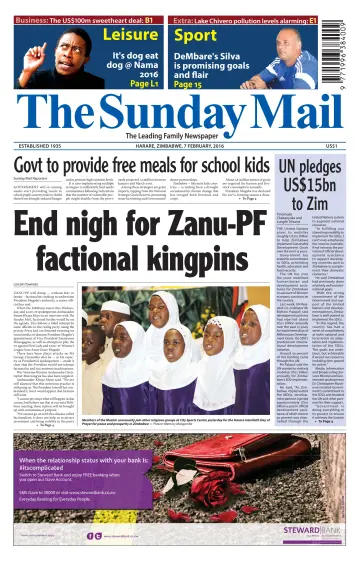 The Sunday Mail (Zimbabwe) - 7 Feb 2016