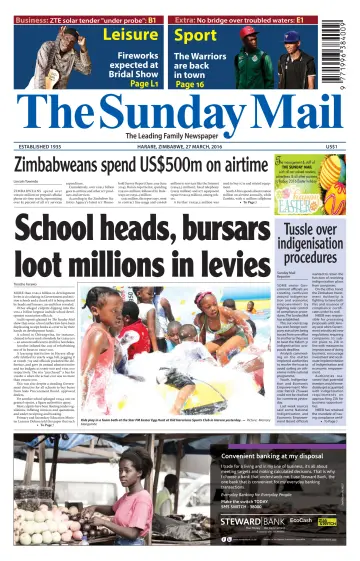 The Sunday Mail (Zimbabwe) - 27 Mar 2016