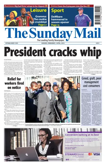 The Sunday Mail (Zimbabwe) - 3 Apr 2016