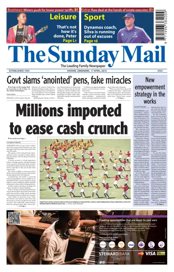 The Sunday Mail (Zimbabwe) - 17 Apr 2016
