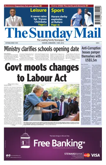 The Sunday Mail (Zimbabwe) - 1 May 2016