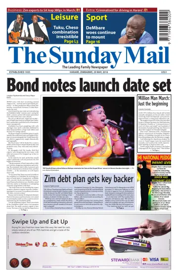 The Sunday Mail (Zimbabwe) - 29 May 2016