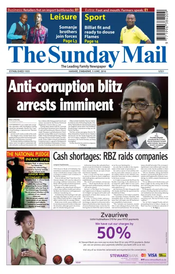 The Sunday Mail (Zimbabwe) - 5 Jun 2016