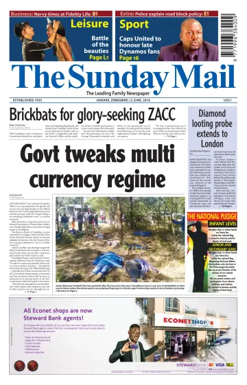 The Sunday Mail (Zimbabwe) - 12 Jun 2016